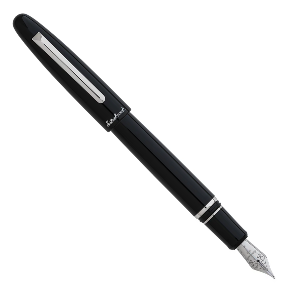 Esterbrook Estie Ebony with Palladium Trim Fountain Pen Collection