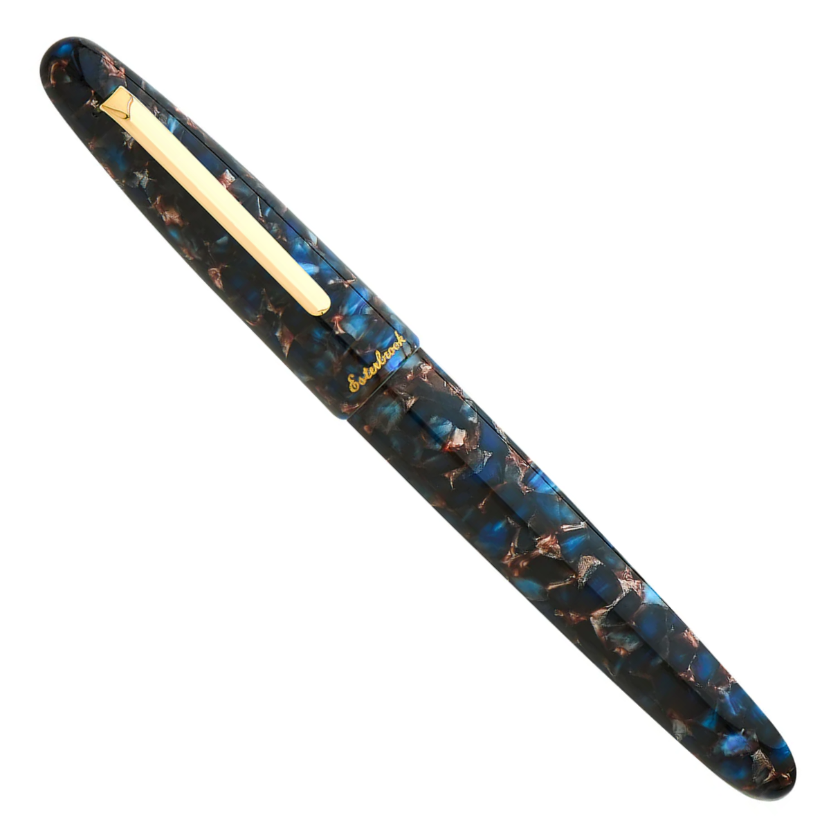 Esterbrook Estie Nouveau Bleu Gold Trim Fountain Pen Collection