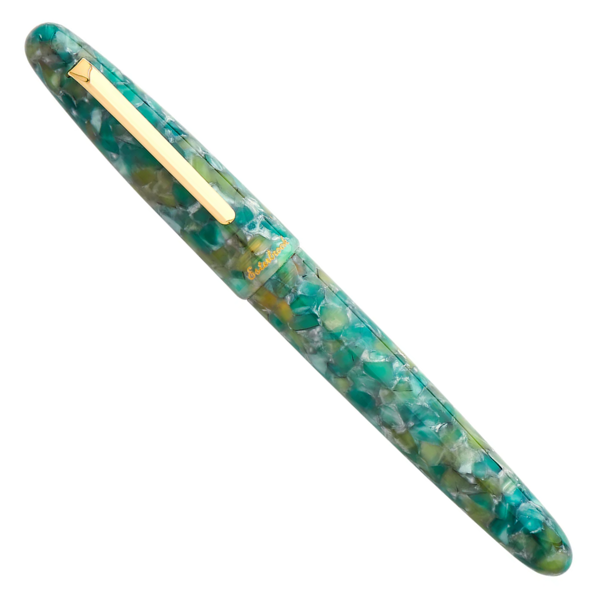 Esterbrook Estie Sea Glass Gold Trim Fountain Pen Collection