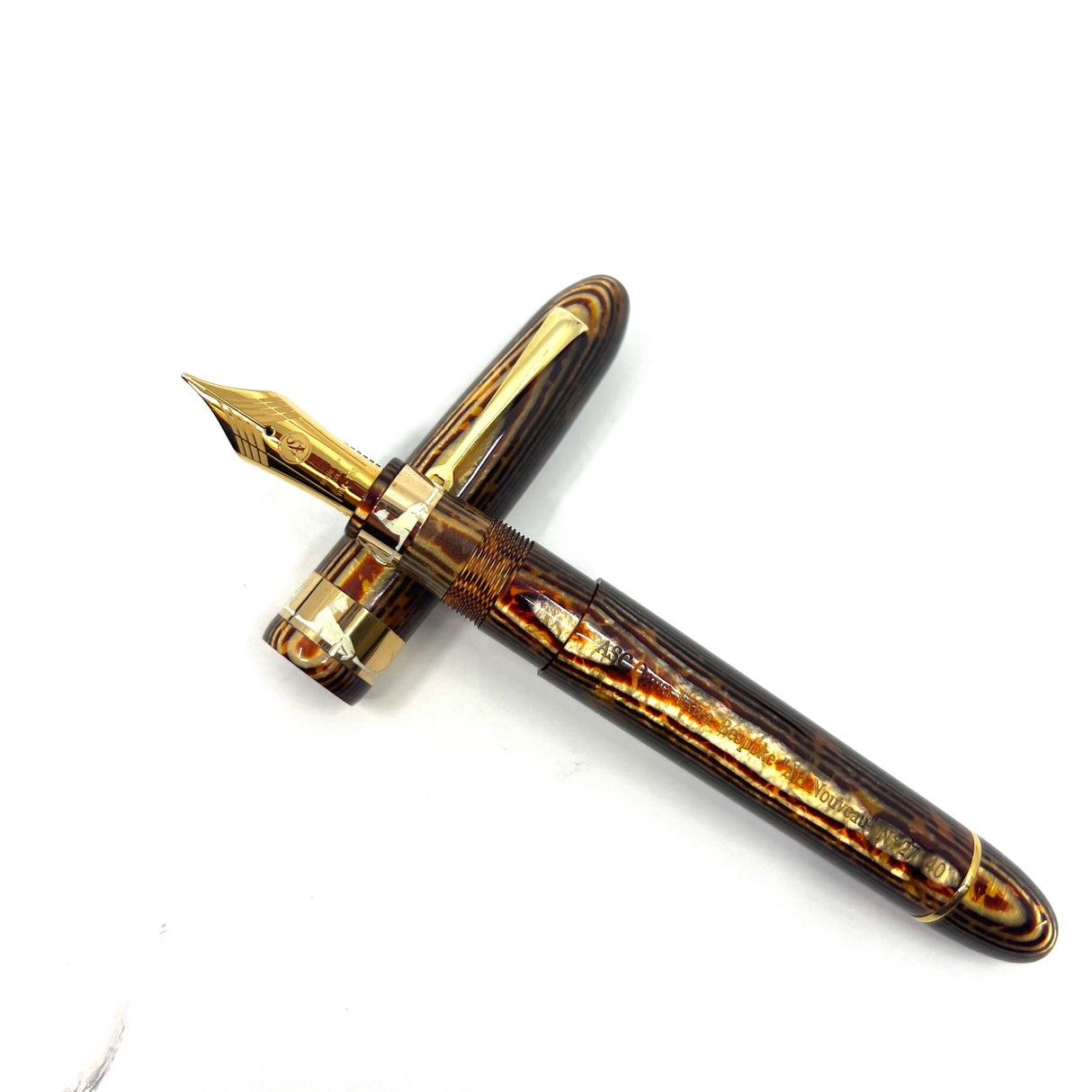 ASC (Armando Simoni Club) Ogiva Oversized Extra Art Nouveau Arco Celluloid Limited Edition Fountain Pen