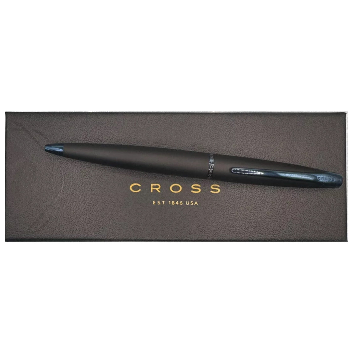 Cross ATX® Basalt Black with Blue PVD Ballpoint