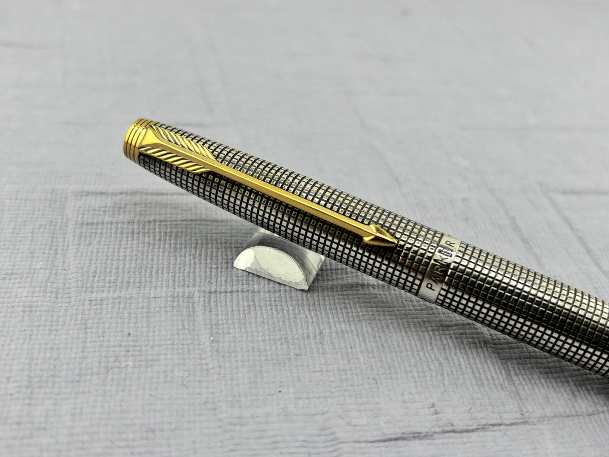 PARKER 75 Sterling silver "Cisele" Fountain Pen
