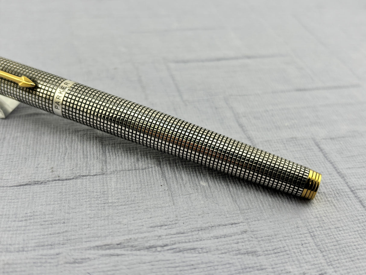 PARKER 75 Sterling silver "Cisele" Fountain Pen