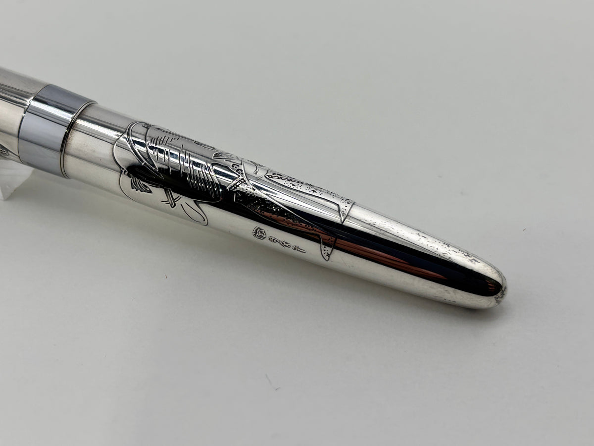 Pilot Sterling Silver 925 Geisha Fountain Pen