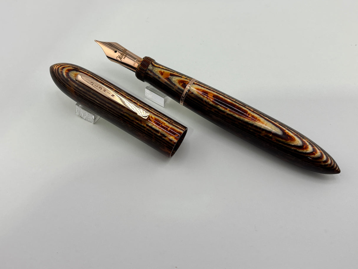 Oldwin Torpedo Arco Bronze Anniversary Limited Edition Fountain Pen - circa 2020