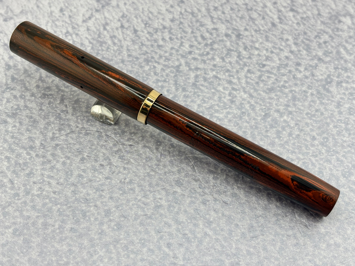 Waterman # 56 Woodgrain Ebonite (Hard Rubber) - Fountain Pen