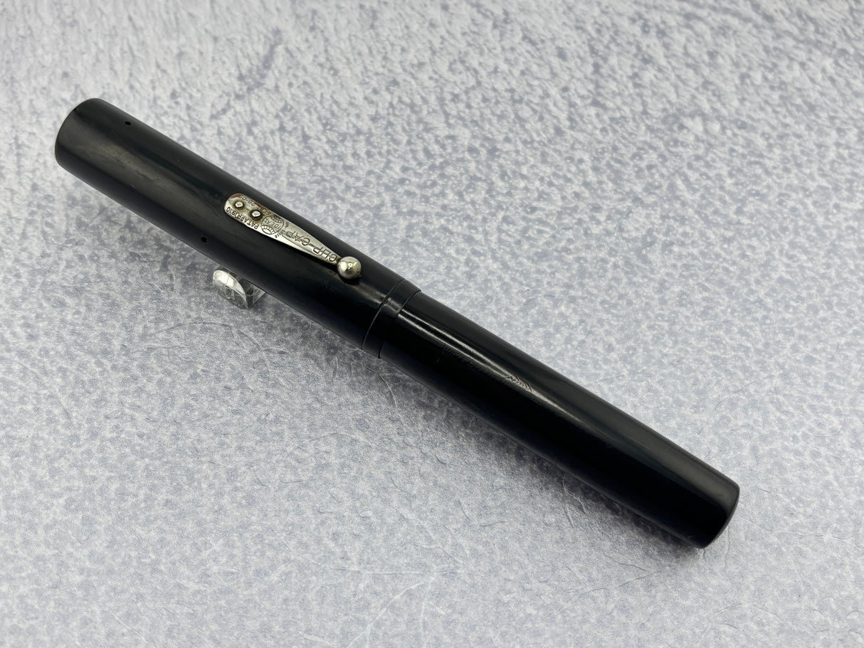 Waterman #20 Slip Cap Black Hard Rubber - Fountain Pen