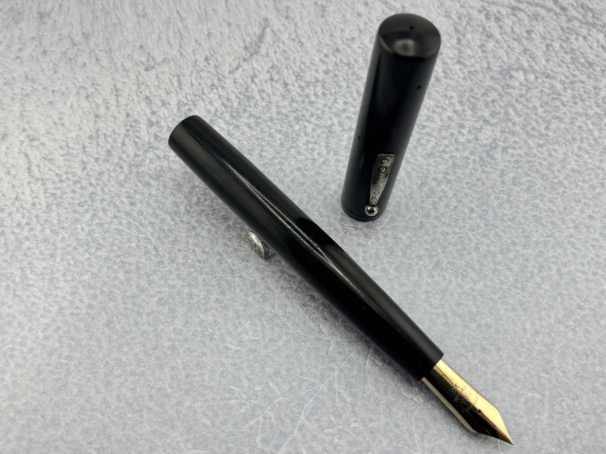 Waterman #20 Slip Cap Black Hard Rubber - Fountain Pen