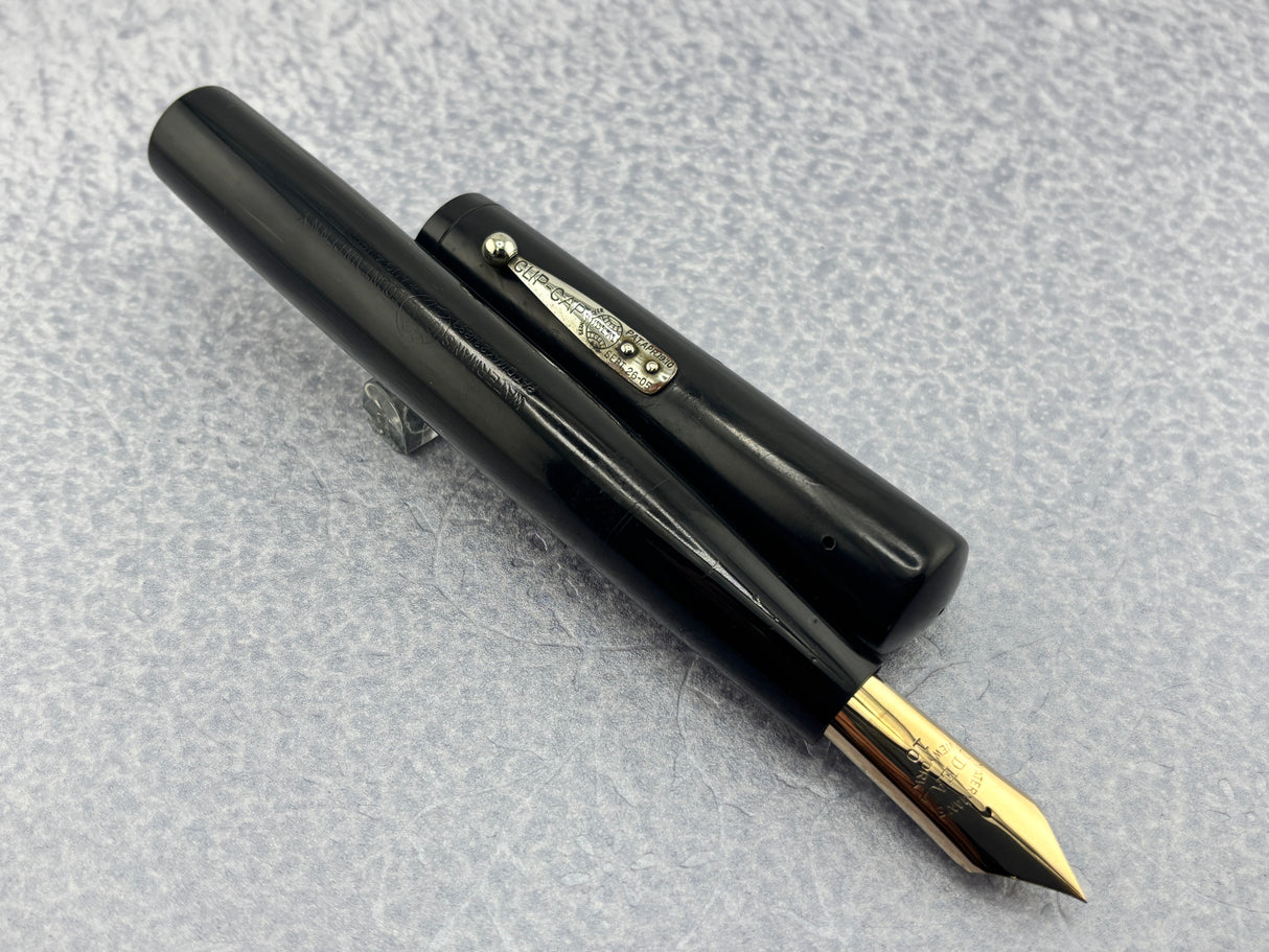 Waterman #20 Slip Cap Black Hard Rubber - Fountain Pen