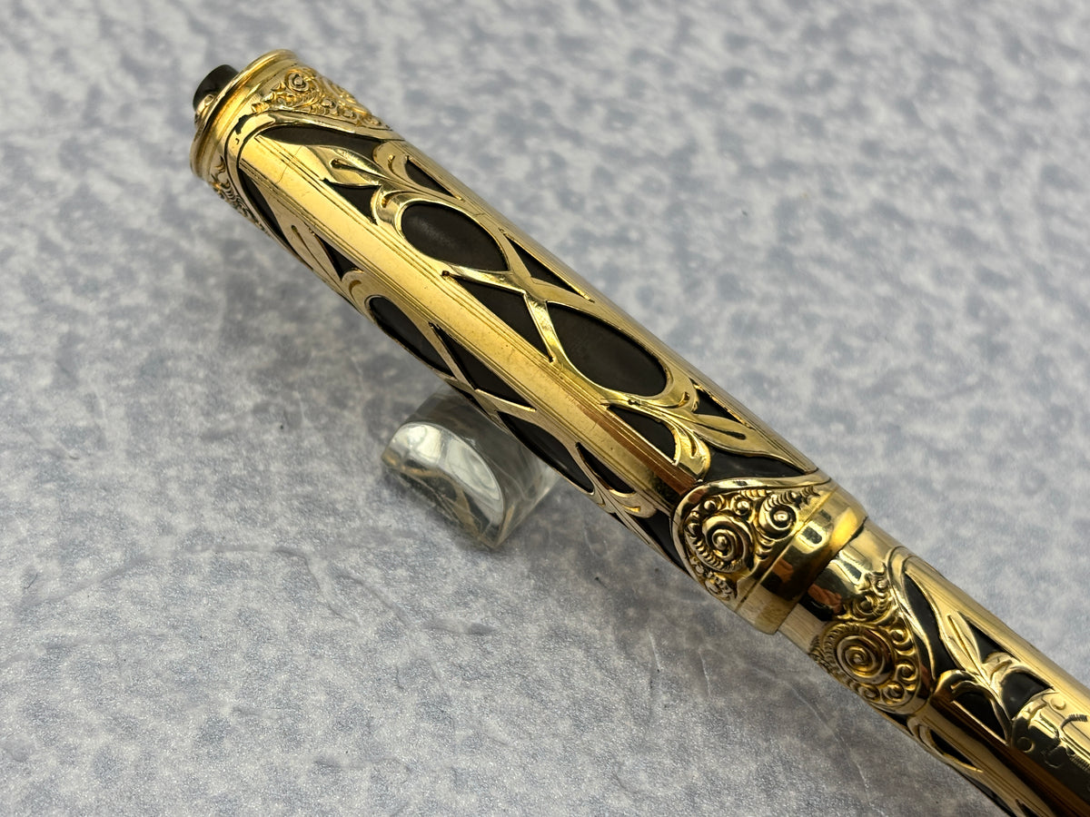 Weidlich Cincinatti Ohio Taper Barrel - Overlays cap and Barrel - Fountain Pen