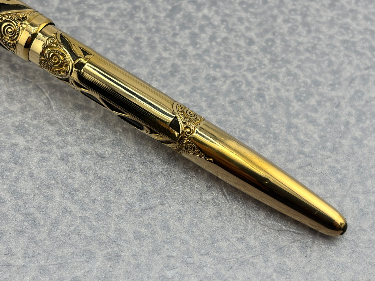Weidlich Cincinatti Ohio Taper Barrel - Overlays cap and Barrel - Fountain Pen