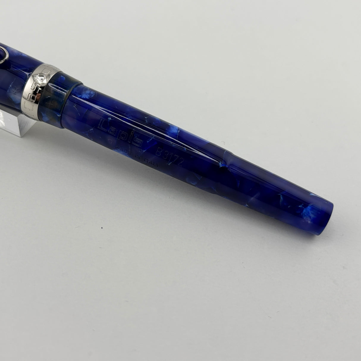 Stipula I Castoni Lapis Fountain Pen - Fine 18 Kt Gold Nib - A First Generation Castoni!