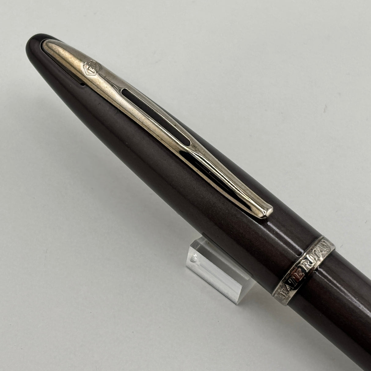 Waterman Carene Taupe Fountain Pen - Fine 18 Kt Gold Nib