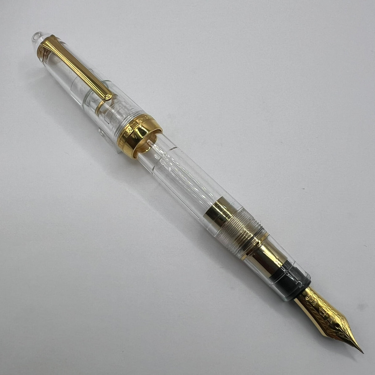 Sailor Large 1911 Demonstrator Fountain Pen - Extra Fine 21kt Gold Nib
