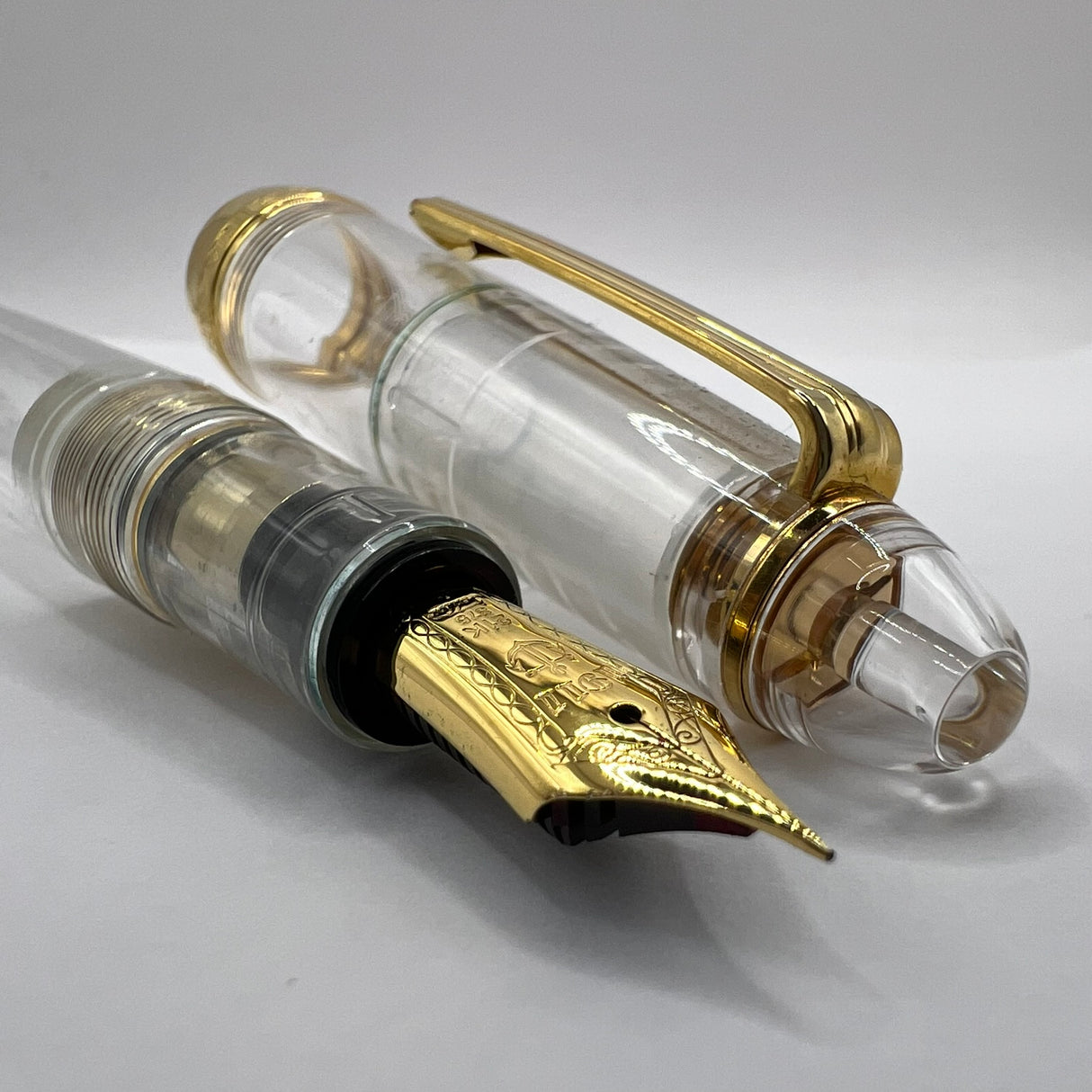 Sailor Large 1911 Demonstrator Fountain Pen - Extra Fine 21kt Gold Nib