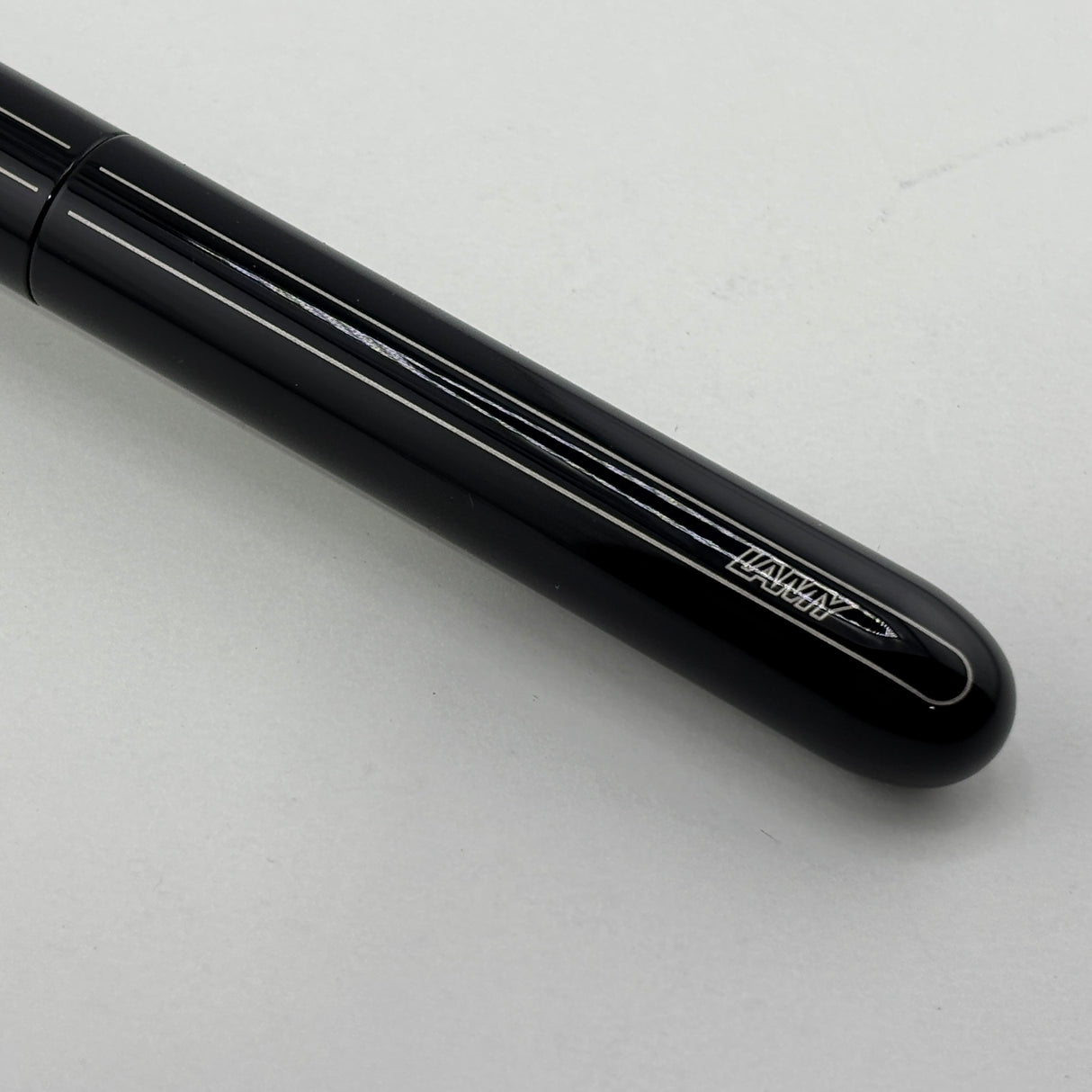 Lamy Dialog 3 Piano Black Retractable Nib Fountain Pen - Extra Fine 2-Tone 14kt Gold Nib