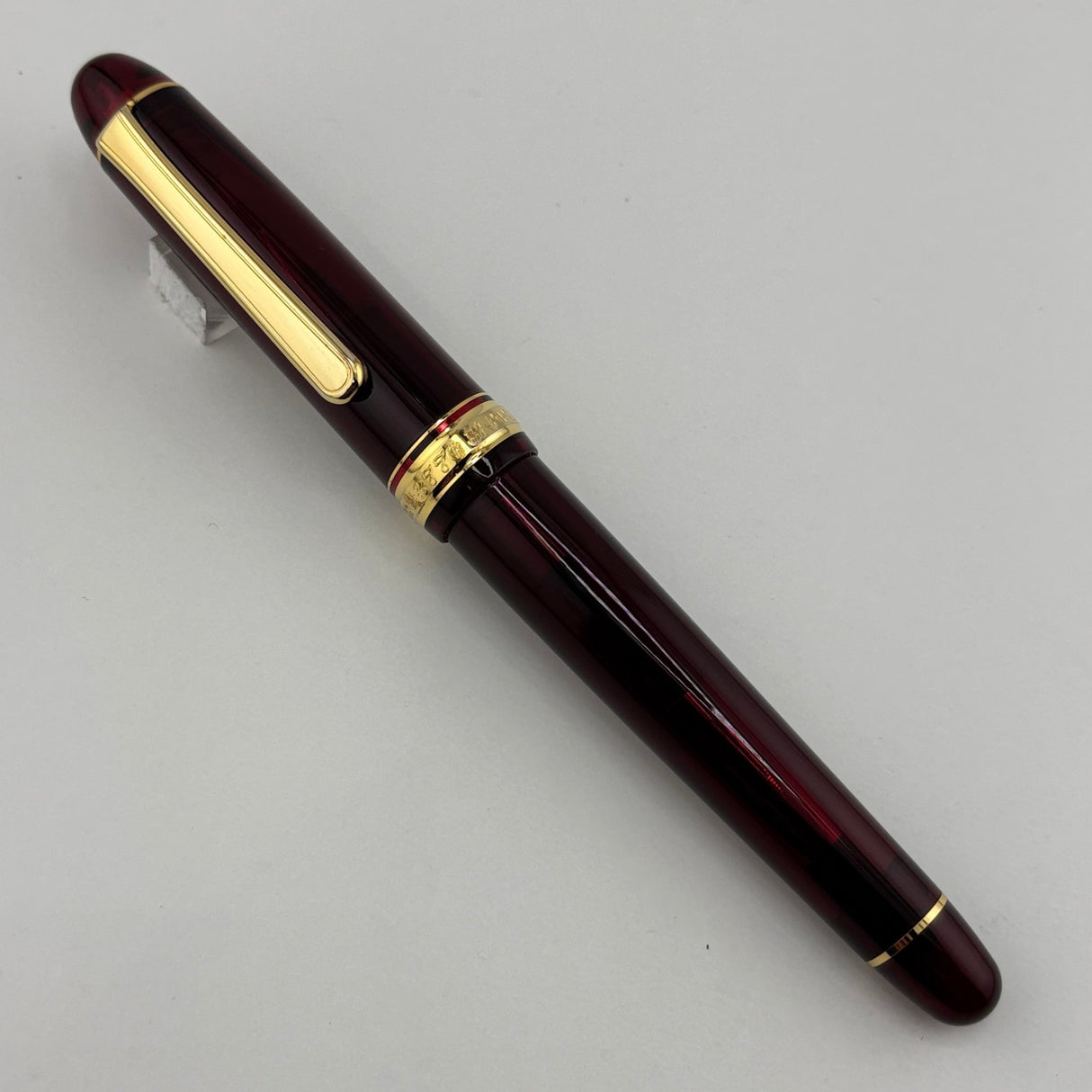 Platinum 3776 Century Bourgogne Burgundy GT Fountain Pen - Extra Fine 14 Kt Gold Nib