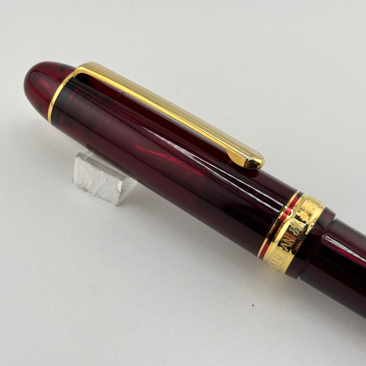 Platinum 3776 Century Bourgogne Burgundy GT Fountain Pen - Extra Fine 14 Kt Gold Nib