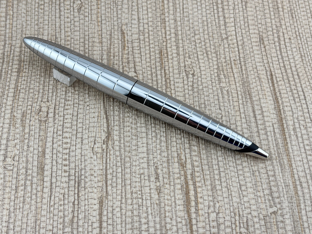 Cross Verve Radial Chrome with Charcoal Accents Circa 2000 - Ballpoint Pen
