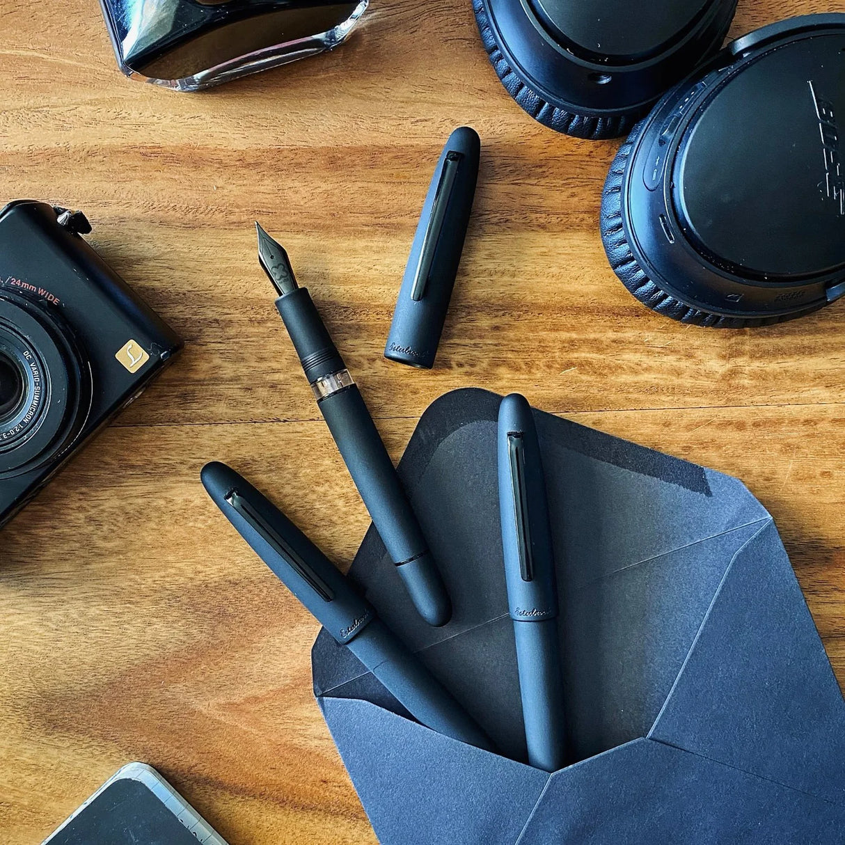 Esterbrook Estie Raven Matte Black with Fountain Pen