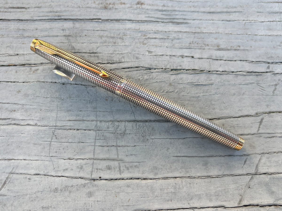 Parker 75 Sterling Silver .925 "Cisele" - Fountain Pen