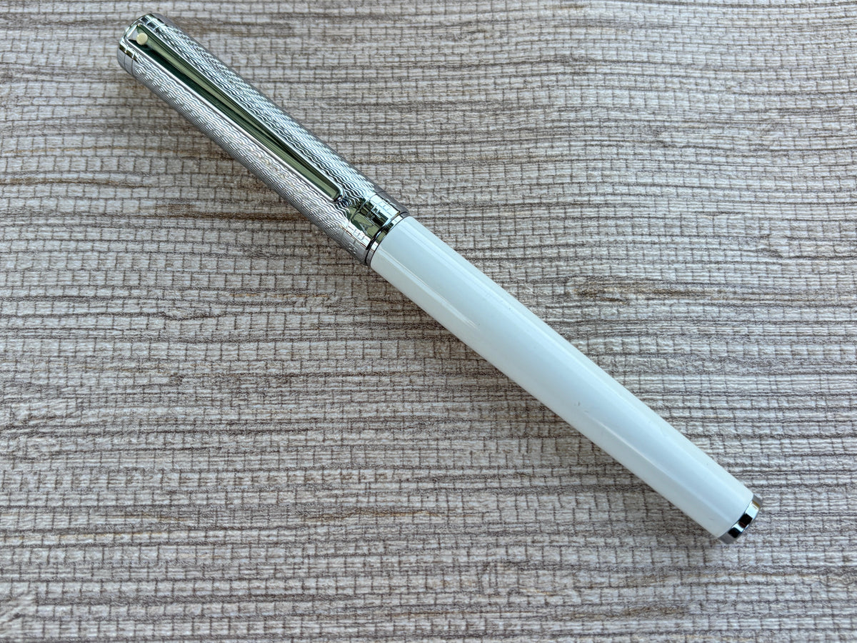 Sheaffer Intensity Engraved Chrome - Fountain Pen
