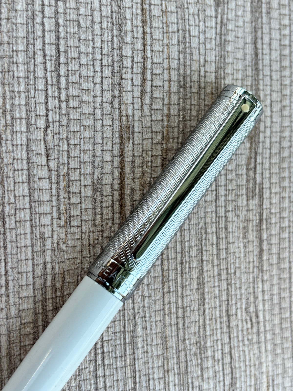 Sheaffer Intensity Engraved Chrome - Fountain Pen