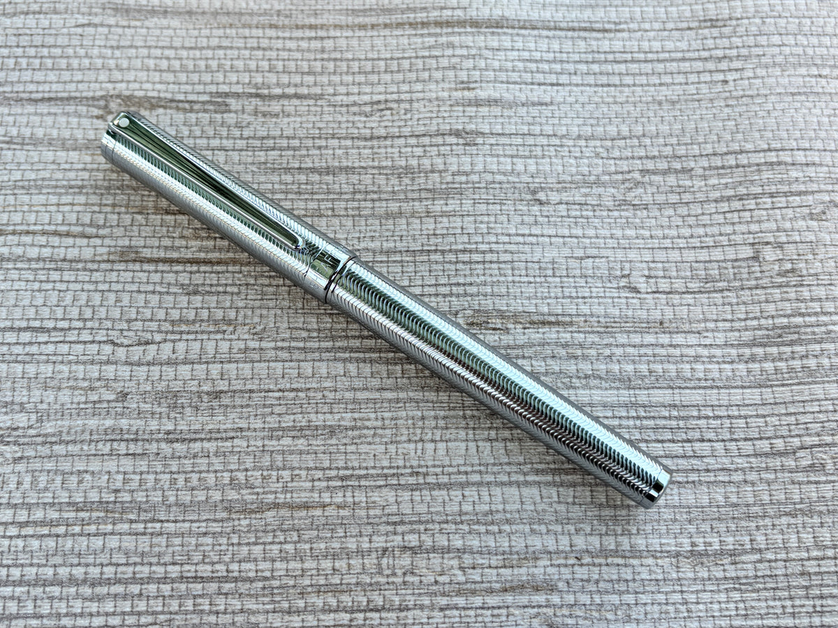 Sheaffer Intensity Engraved Chrome - Fountain Pen