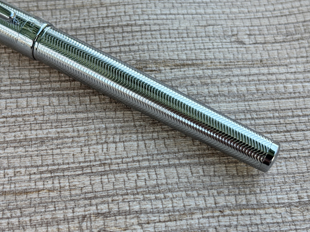Sheaffer Intensity Engraved Chrome - Fountain Pen