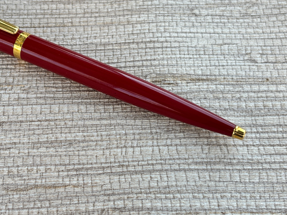 Elysee En vogue Burgundy Gold Trim Made in Germany - Ballpoint Pen