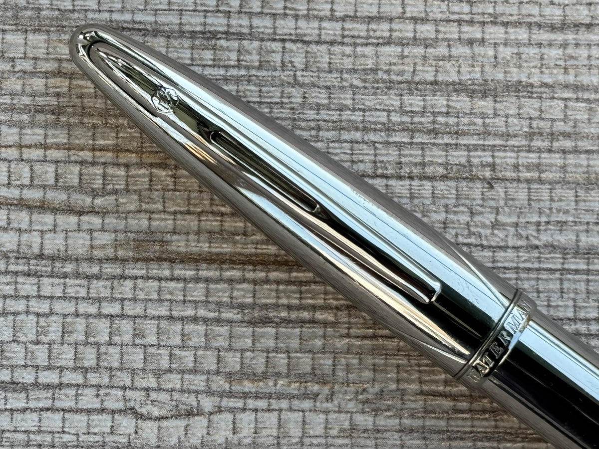 Waterman Carene Meridians Silver Plated - Rollerball Pen