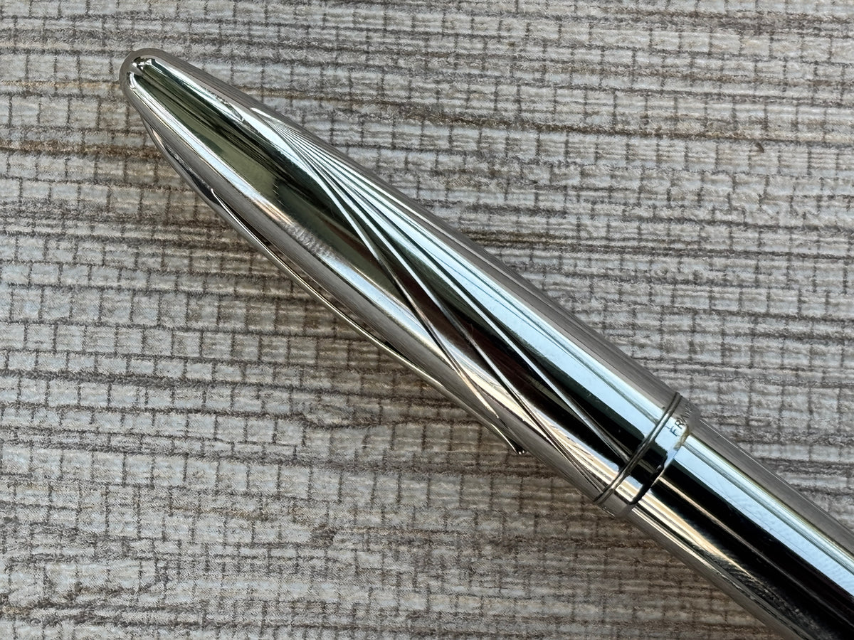 Waterman Carene Meridians Silver Plated - Rollerball Pen