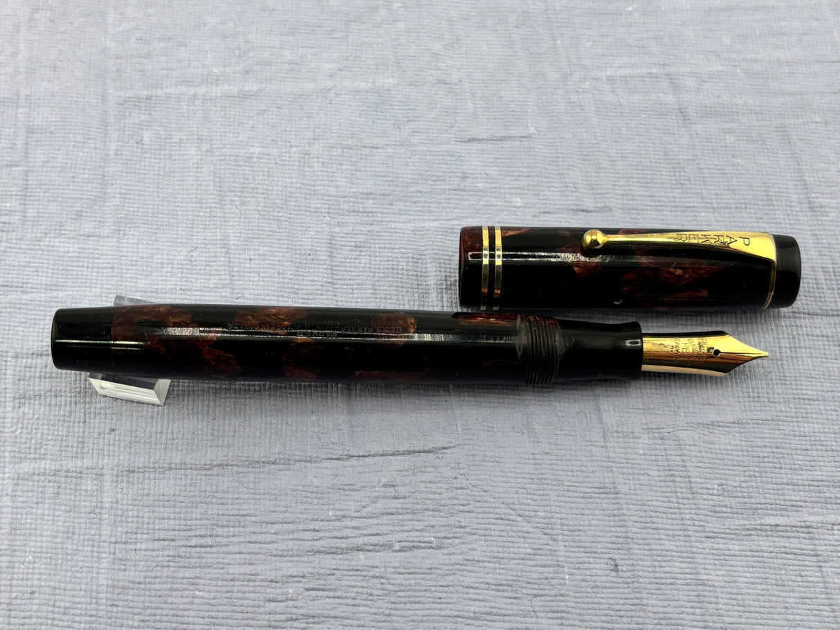 Parker Duofold Streamline Canada Marble Burgundy
