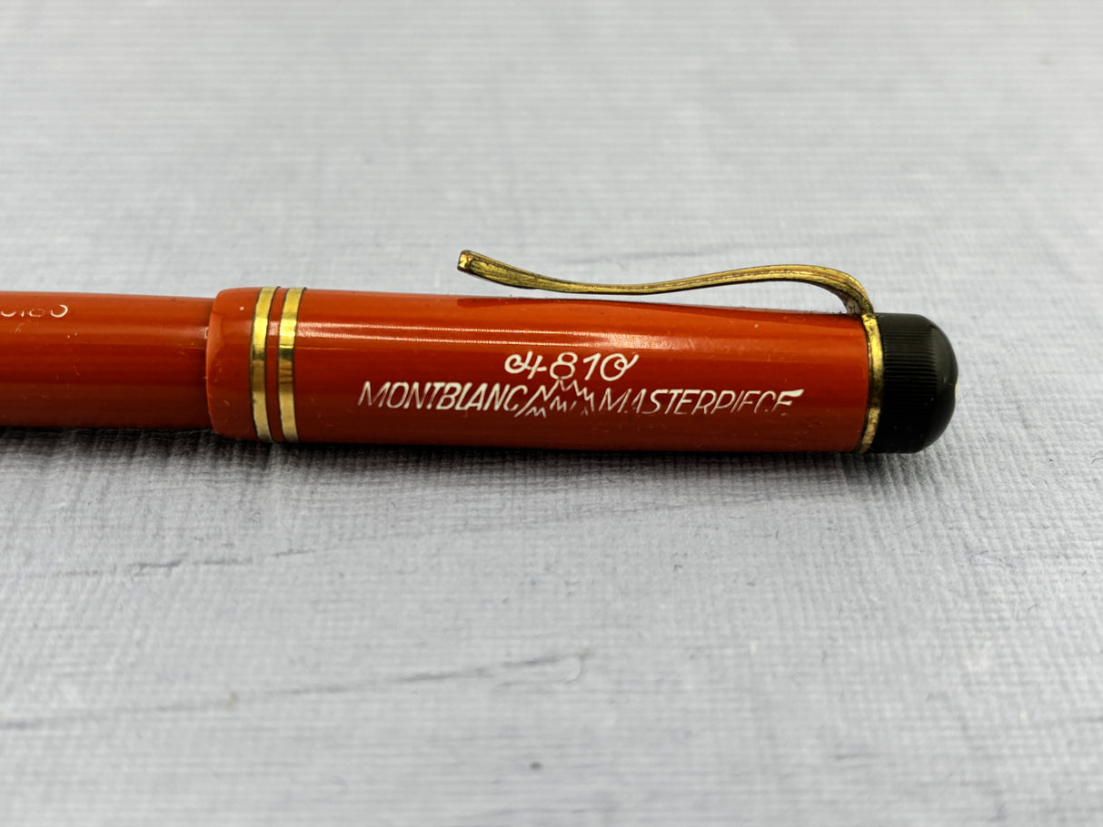 Montblanc # 20 Masterpiece Coral Button Filler