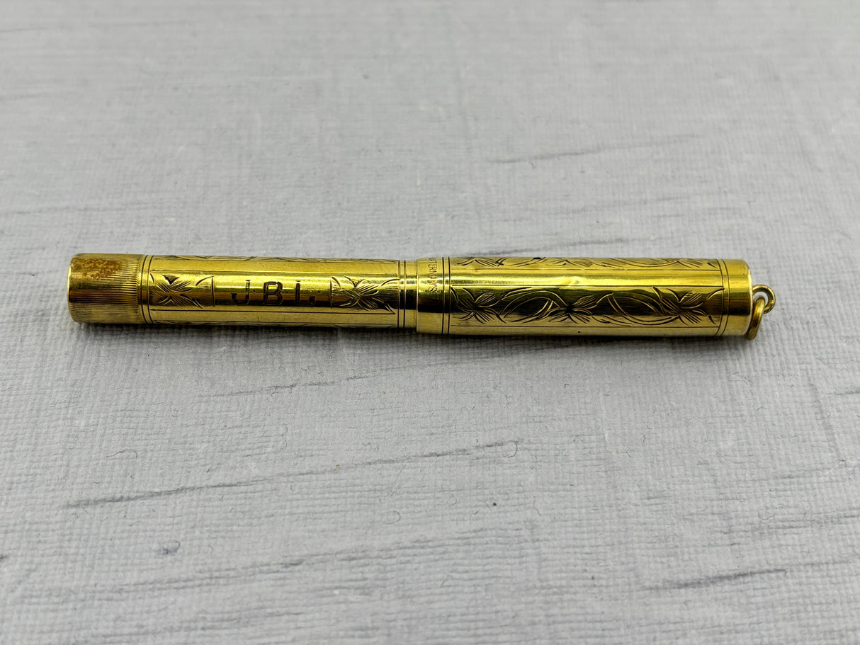 Waterman 0552 1/2V Floral Leaves Pattern