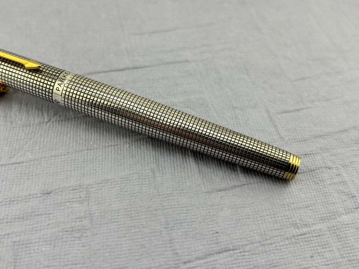Parker 75 Sterling Silver 925 Extra Fine Nib 14K
