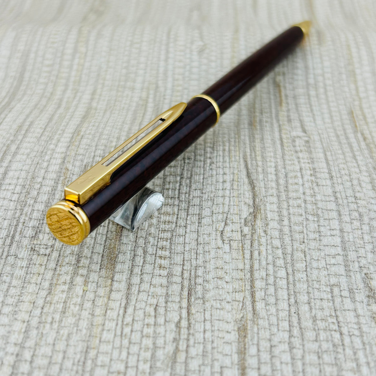 Waterman Executive Tortoise Lacquer Gold Trim - Ballpoint Pen