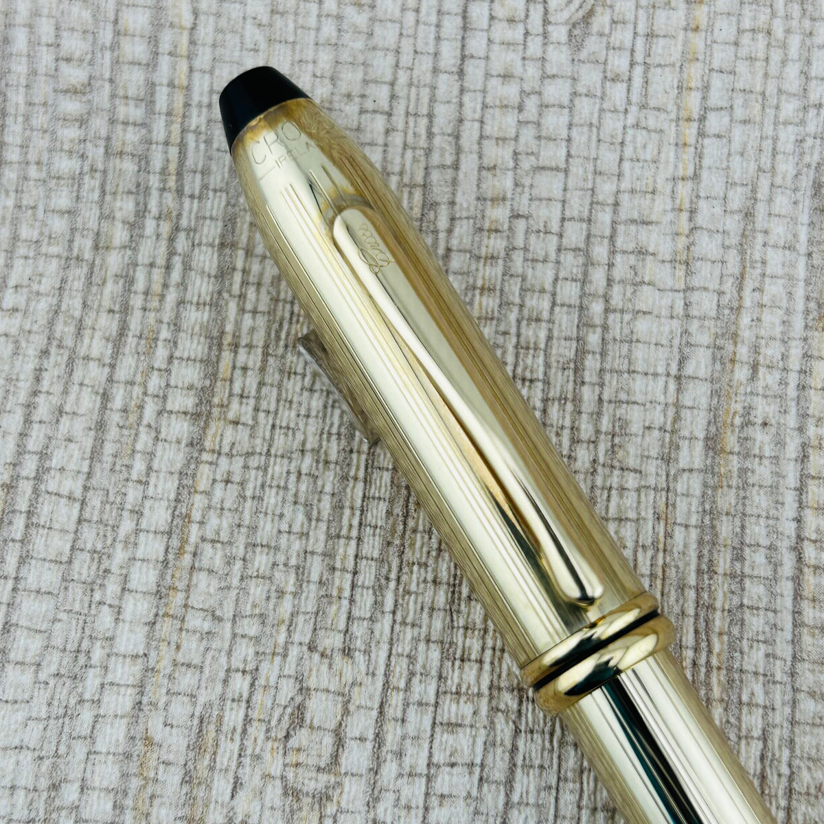 Cross Townsend Gold Plated Gold Nib 18k - Fountain Pen