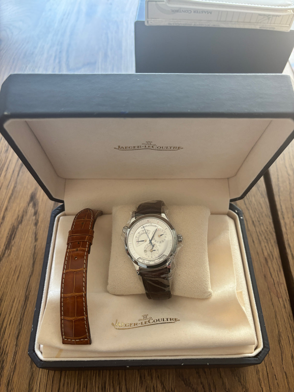 Jaeger-LeCoultre Master Control Geographic Wrist Watch