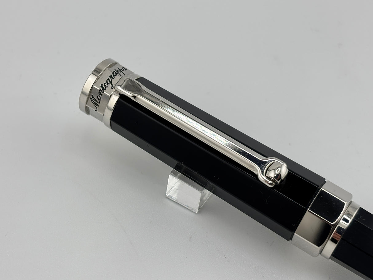 Montegrappa Nero Uno Black Faceted Mechanical Pencil 0.7mm