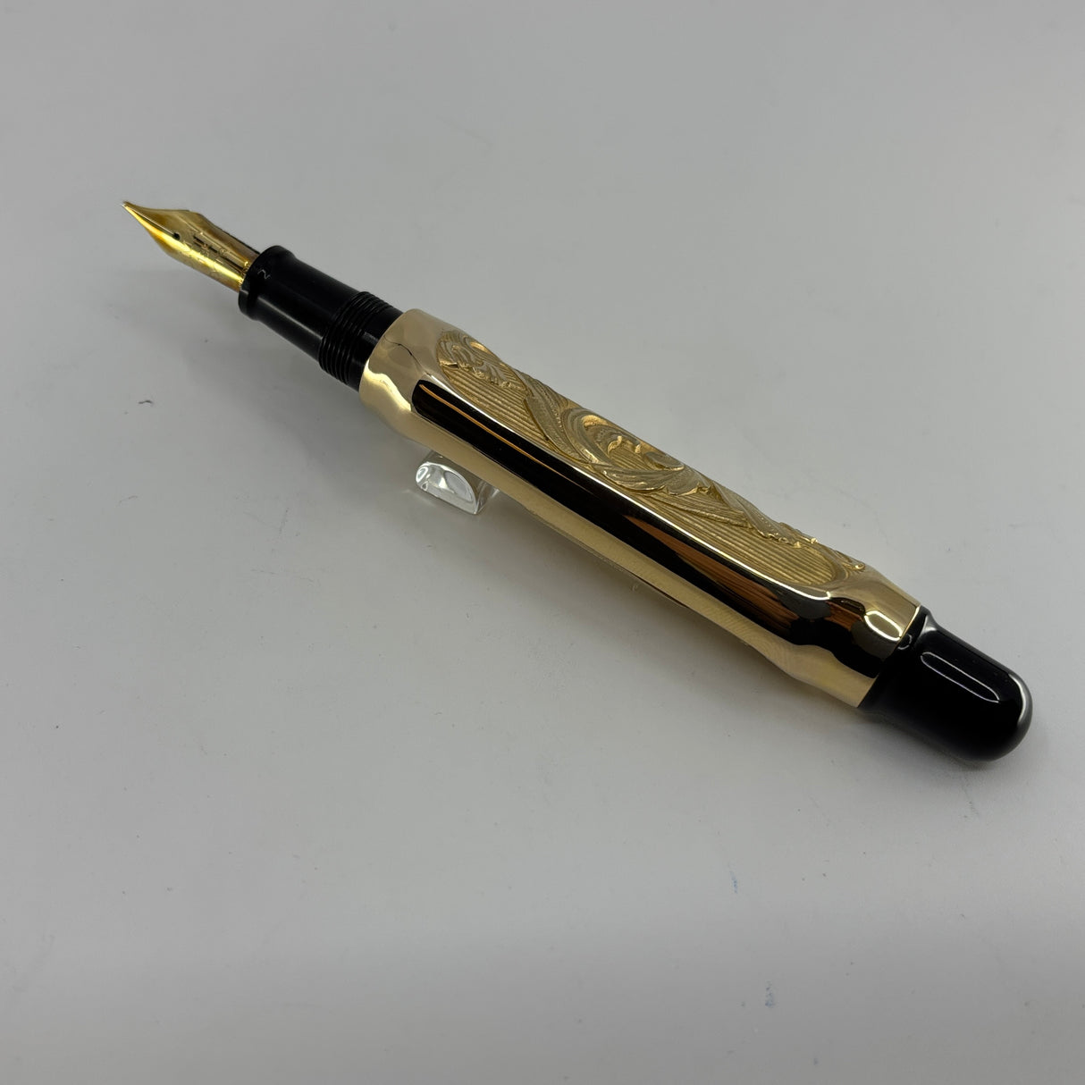 Omas " The Doctor Pen " Solid Gold 18K750 Fountain Pen - The grail for any Omas Collector !