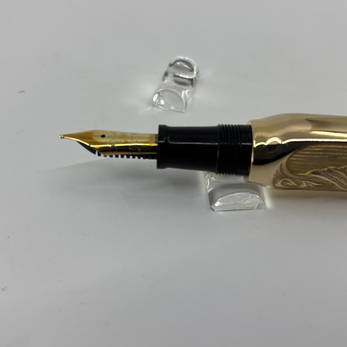 Omas " The Doctor Pen " Solid Gold 18K750 Fountain Pen - The grail for any Omas Collector !