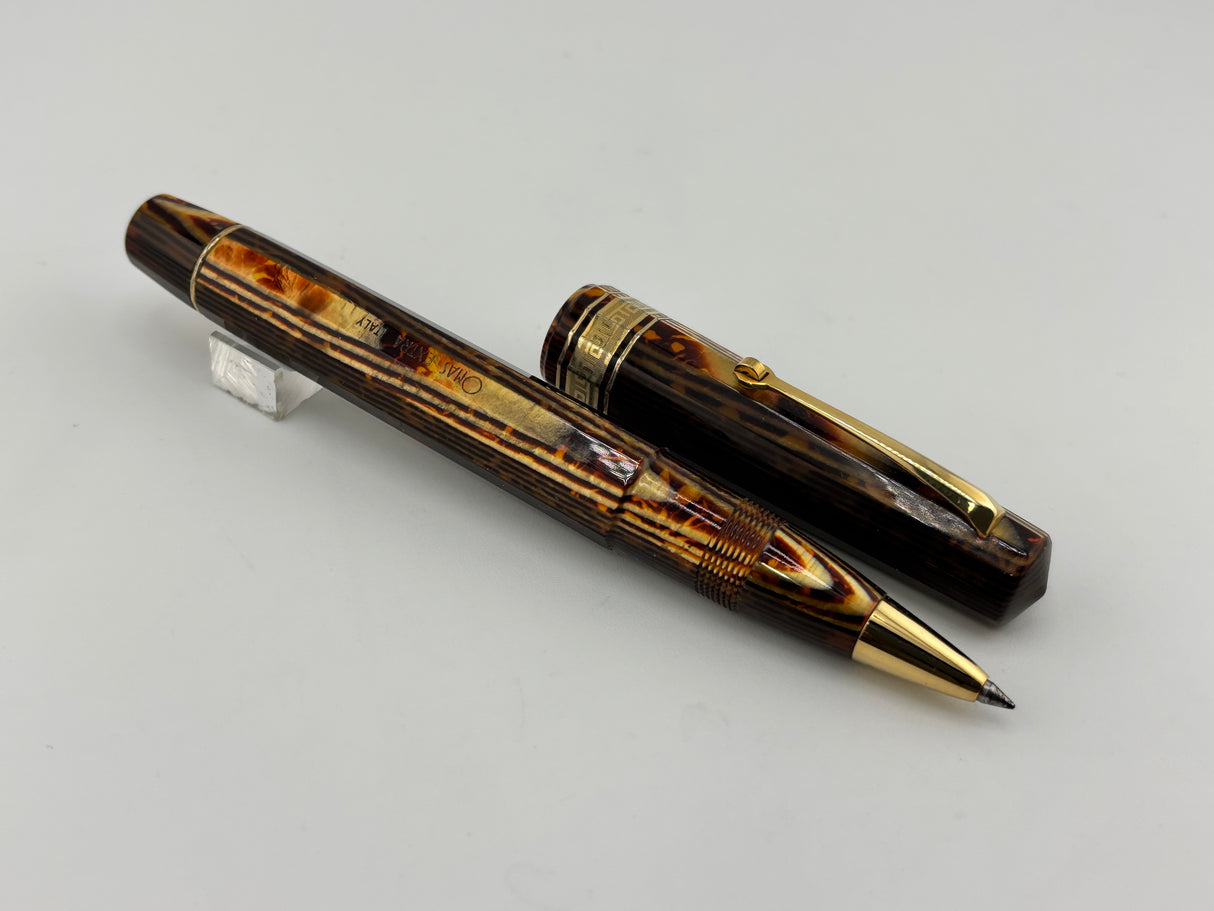 Omas Paragon Exquisite Celluloid Bronze Arco Rollerball
