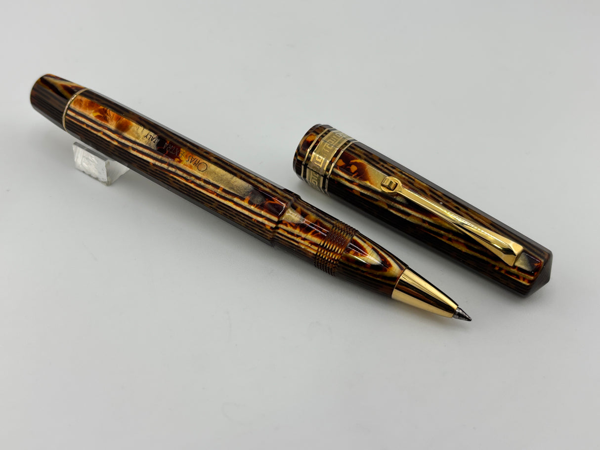 Omas Paragon Exquisite Celluloid Bronze Arco Rollerball