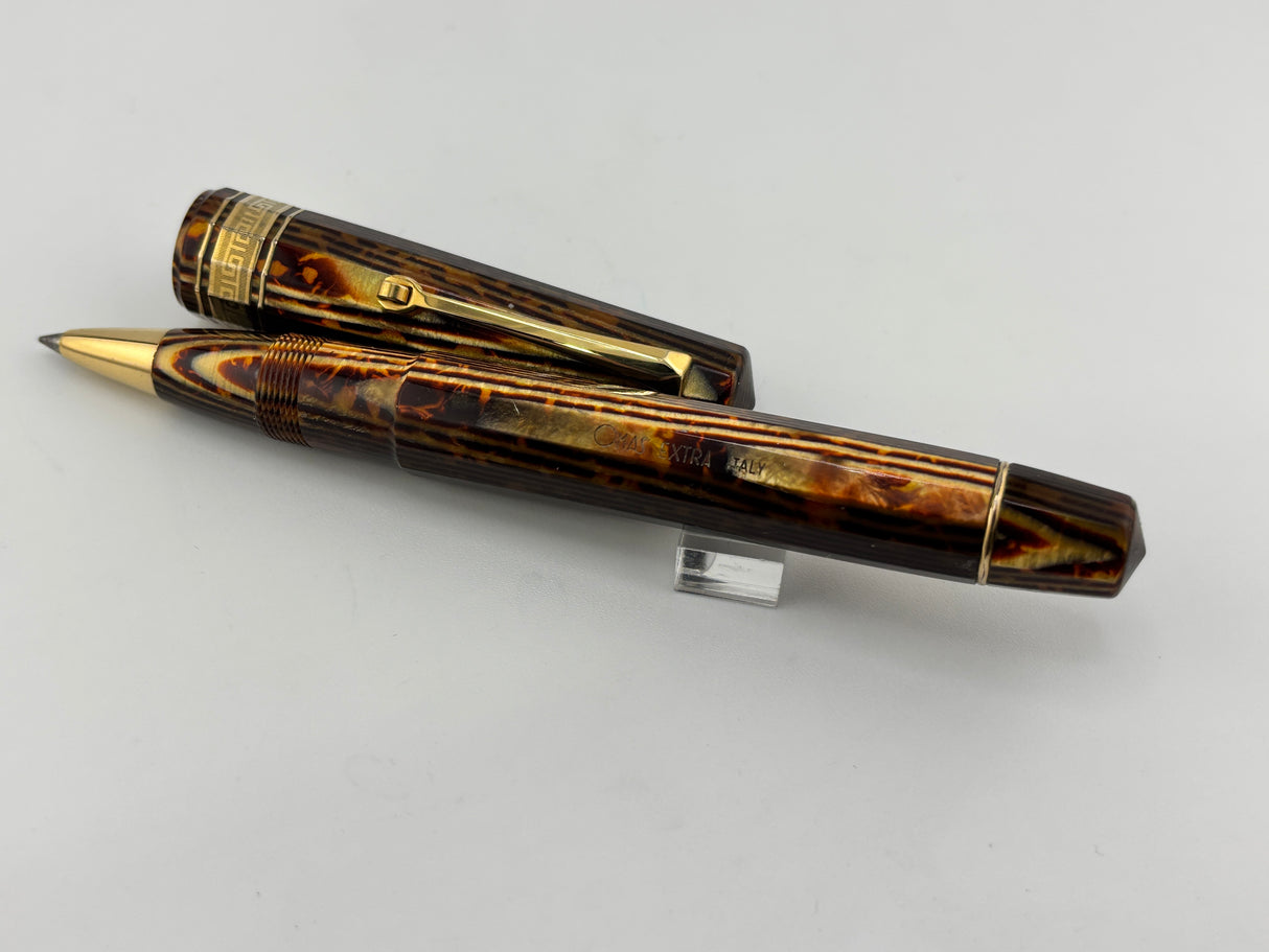 Omas Paragon Exquisite Celluloid Bronze Arco Rollerball