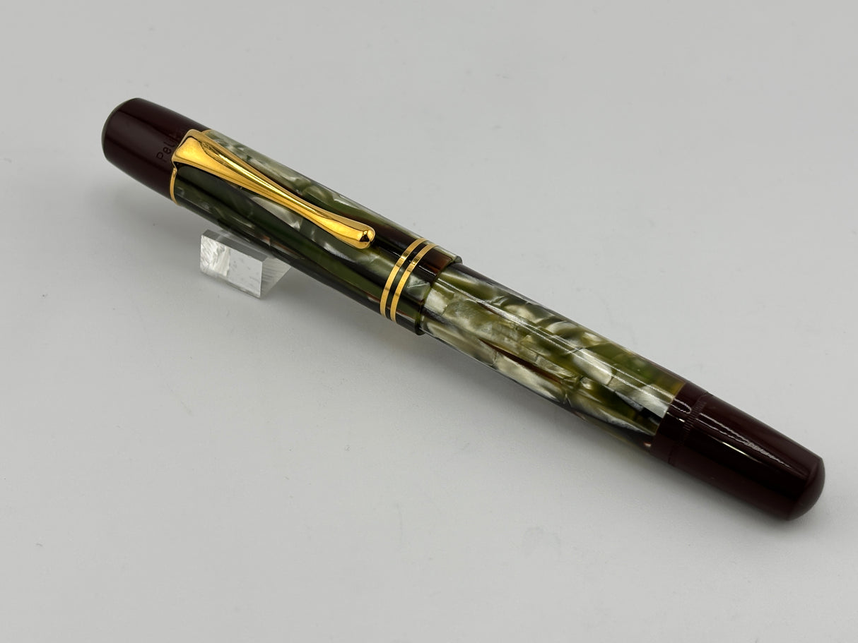 Pelikan M101N Special Edition Brown Tortoise Fountain Pen - Fine 14kt Gold Nib