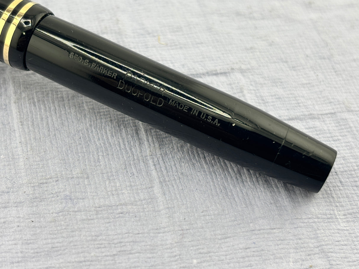 Parker Duofold Junior Streamline Black - Fountain Pen