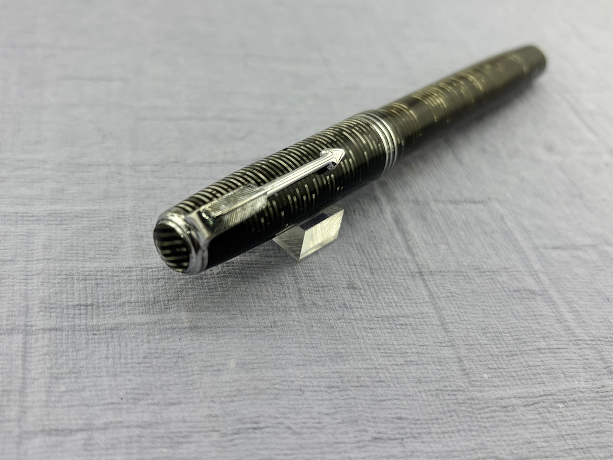 Parker Vacumatic Standart Size Silver Grey - Fountain Pen
