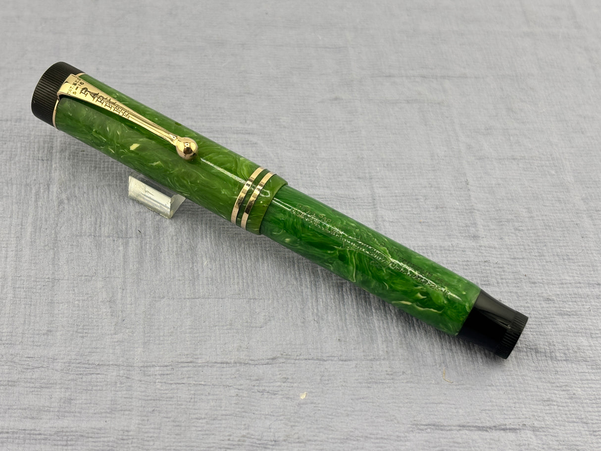 Parker Duofold Junior Green Jade - Fountain Pen