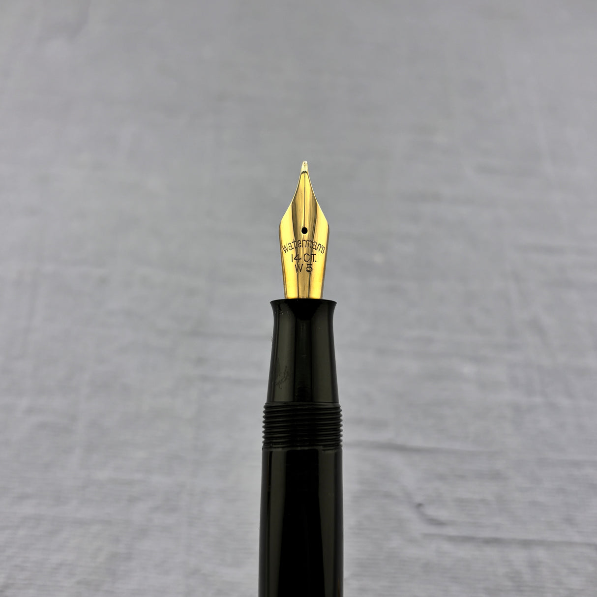 Waterman Black Emblem Fountain Pen
